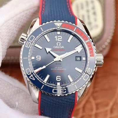 Omega Seamaster 522.32.44.21.03.001 VS Factory 1:1 Best Edition Replica Watch Blue Dial Swiss ETA8900